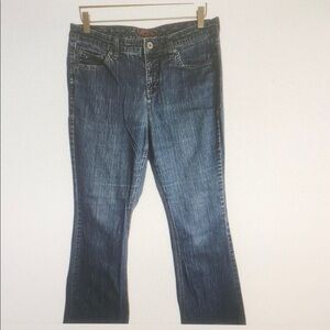 Tommy Hilfiger Jeans Women's 12 L Hope Boot Cut Blue Denim